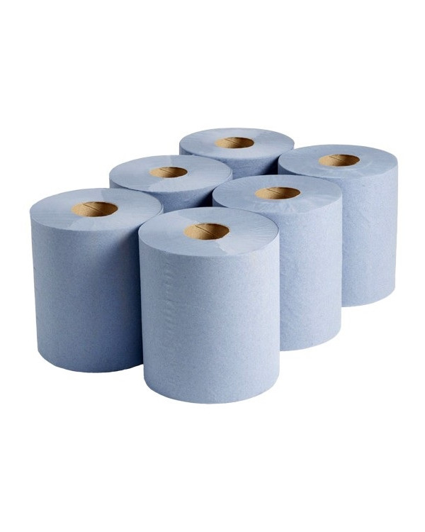 CP Std Blue 2Ply C/Feed Roll 1-Box